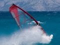 Wenn der Bora kommt. Makarska ist zu dieser Zeit ein Paradies fur Surfer und Kiter.