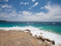 Wenn der Bora kommt. Makarska ist zu dieser Zeit ein Paradies fur Surfer und Kiter.