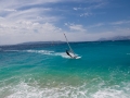 Wenn der Bora kommt. Makarska ist zu dieser Zeit ein Paradies fur Surfer und Kiter.