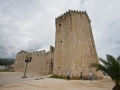 Die Festung Camerlengo am Rande der Altstadt von Trogir, errichtet im 15. Jahrhundert.