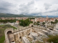 Die Festung Camerlengo am Rande der Altstadt von Trogir, errichtet im 15. Jahrhundert.